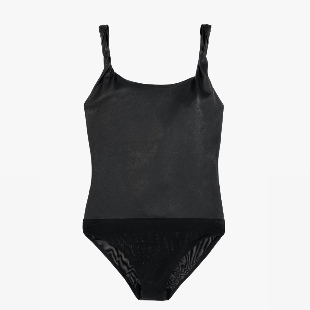 Leather top Zara Studio S brand new with tags